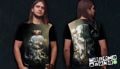 Футболки с полной запечаткой: Fallout 4